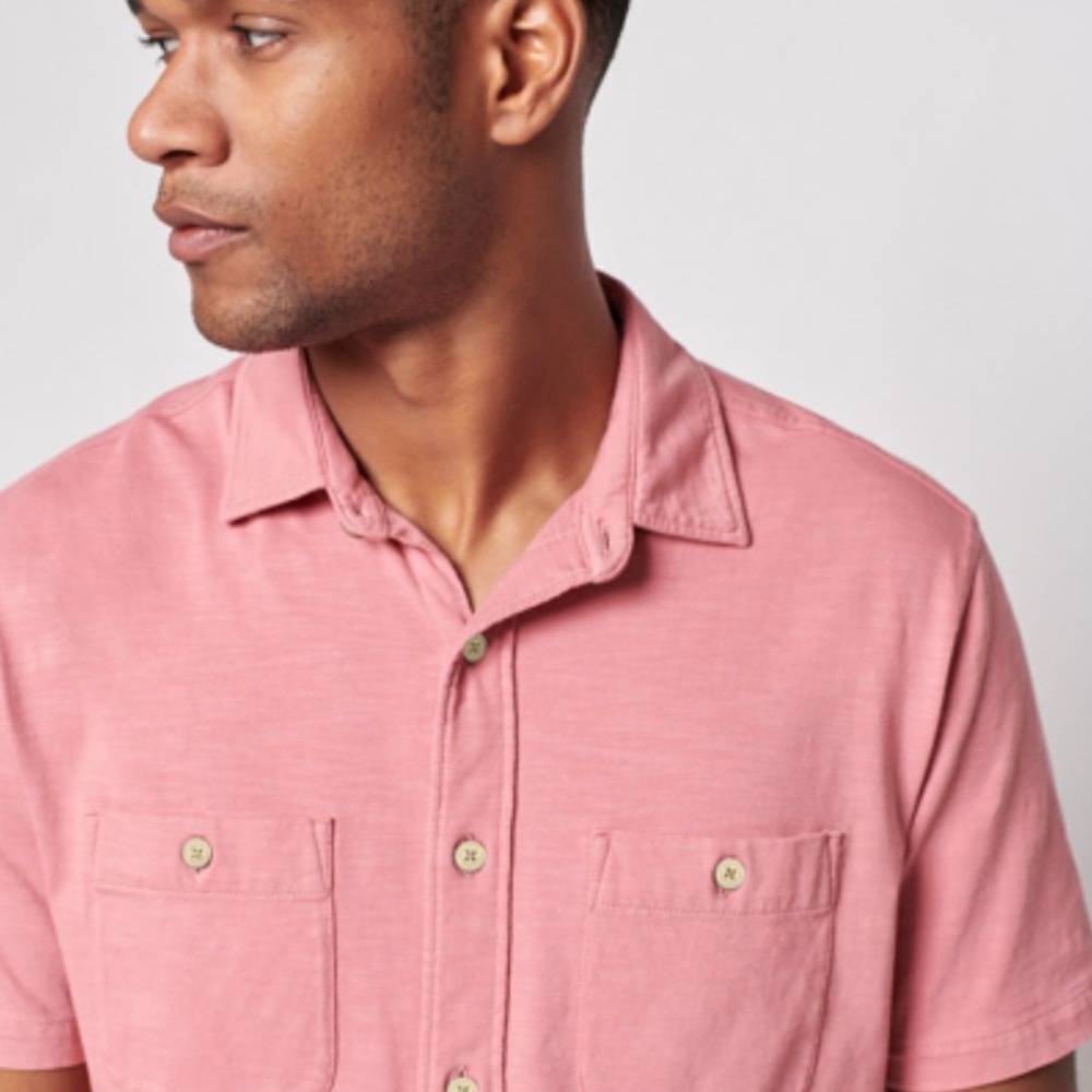 FAHERTY • Knit Seasons Button Up Polo